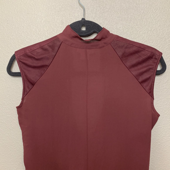 Helmut Lang Surplice Wrap Front Blouse Size P - Picture 8 of 12